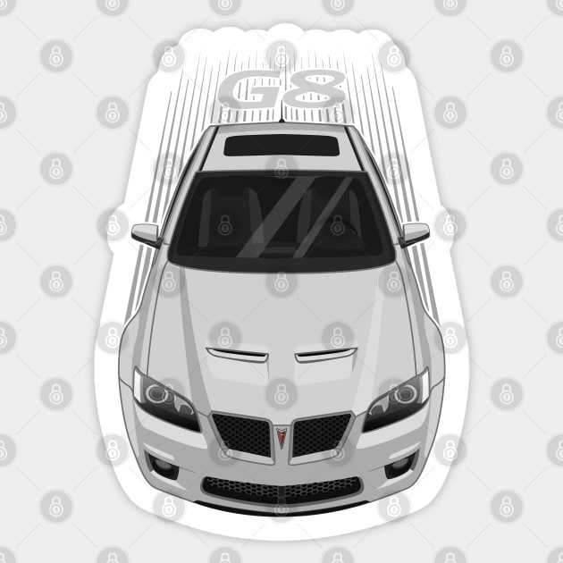 Pontiac G8 2008-2009 - Silver Sticker by V8social